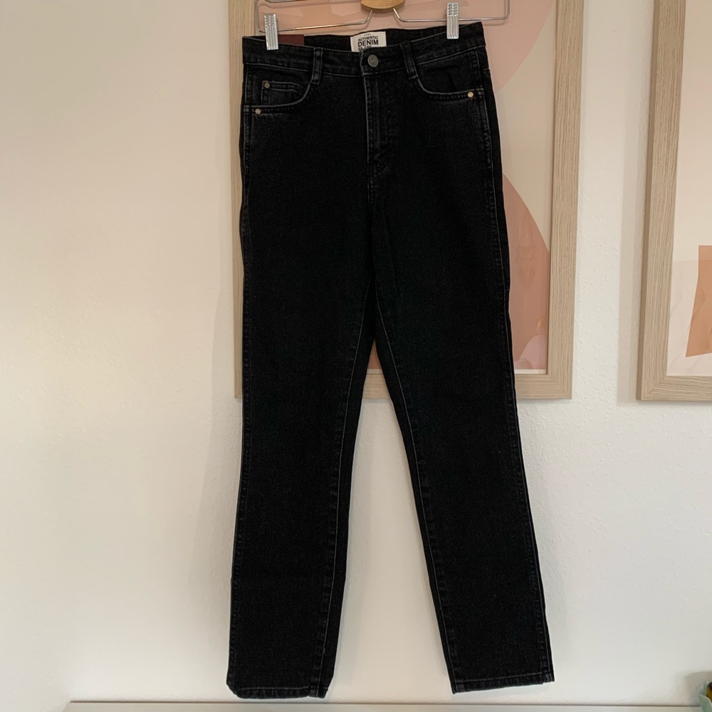 Zara Authentic Denim by TRF Black High Rise Jeans